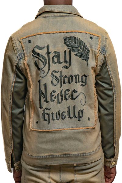 Stay Strong Denim Jacket