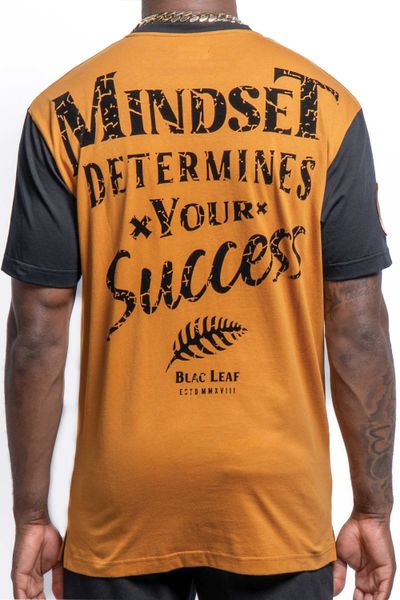 Mindset Determines Success Tee Rust