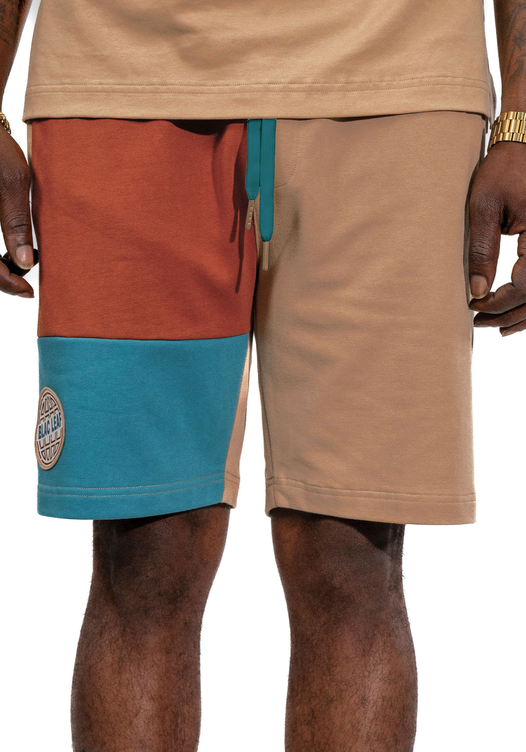 Greatness Within Patchwork Short