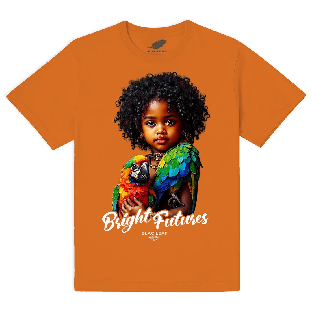 BRIGHT FUTURES BRIGHT ORANGE SHIRT
