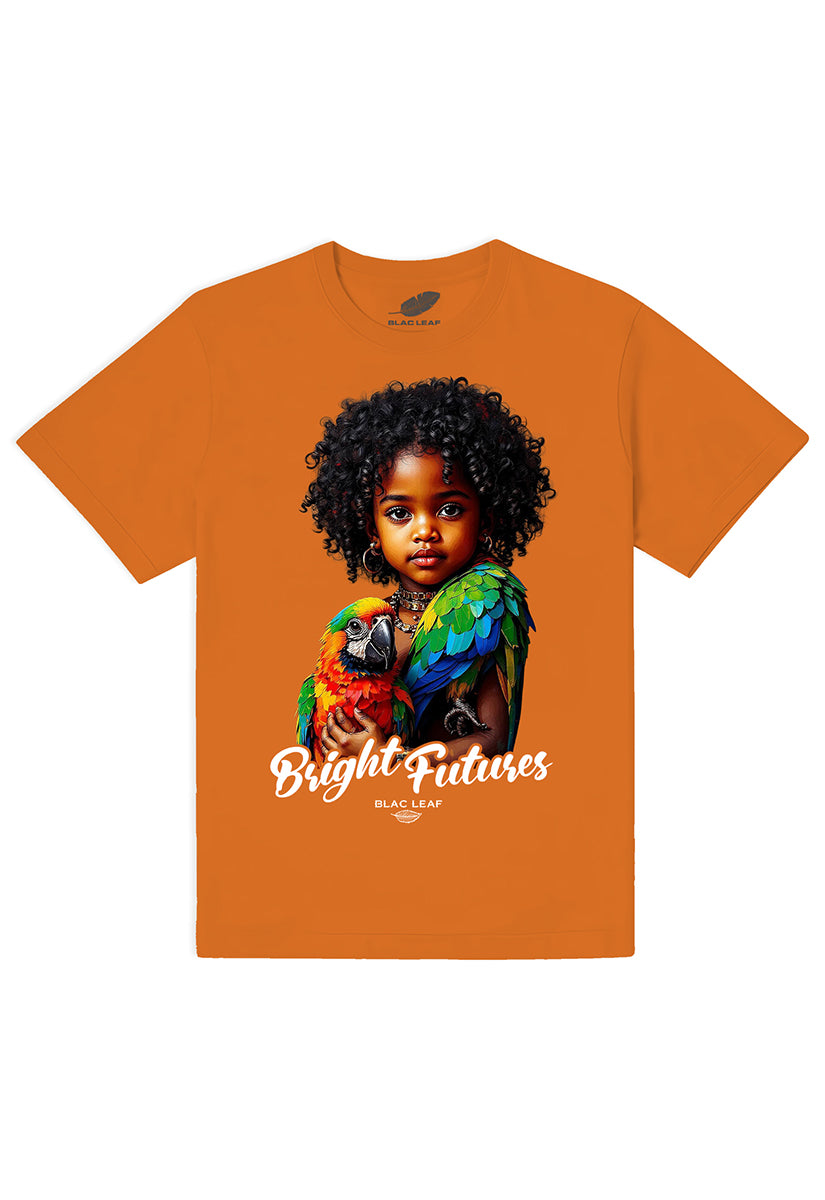 BRIGHT FUTURES BRIGHT ORANGE SHIRT