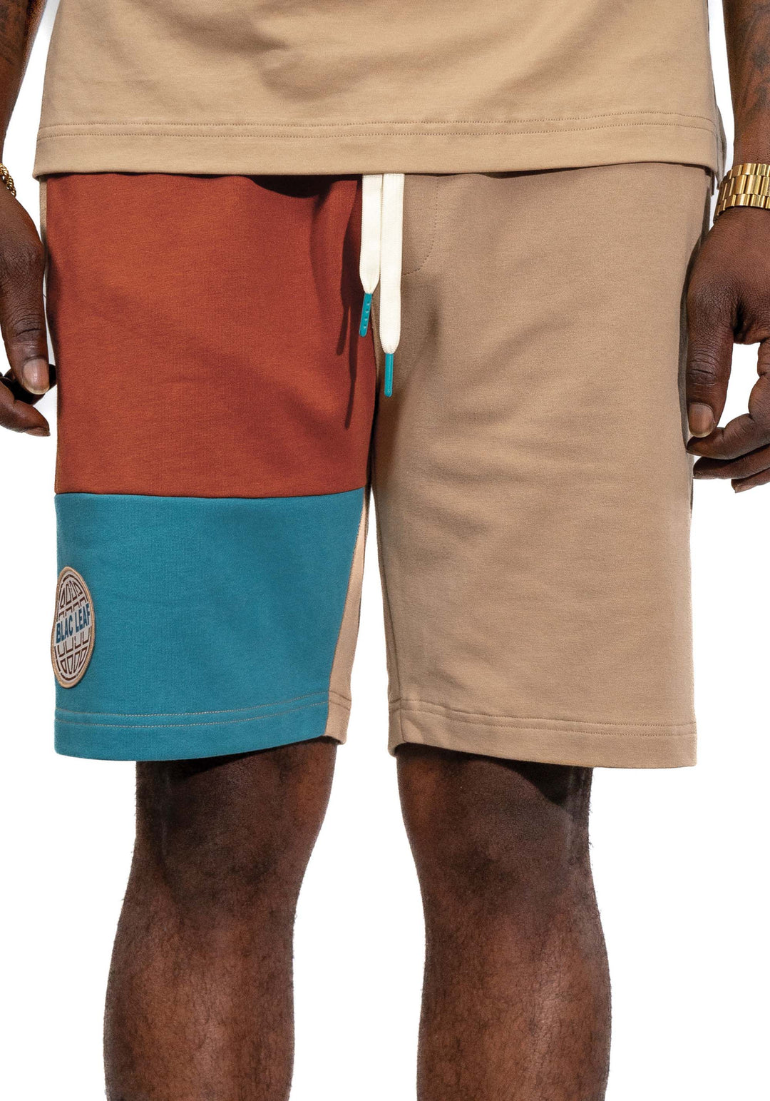 Greatness Within Patchwork Short