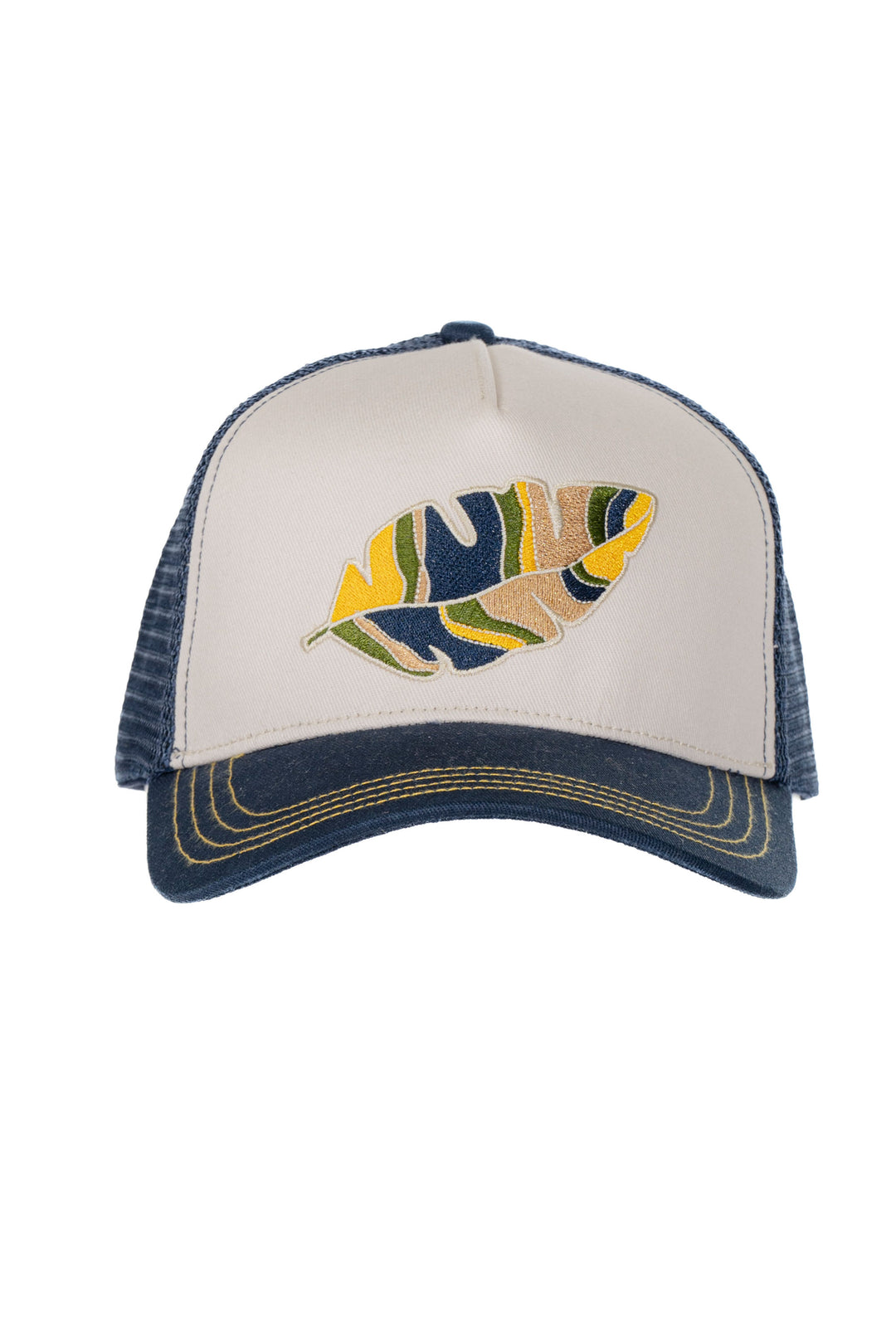 Signature Abstract Leaf Trucker