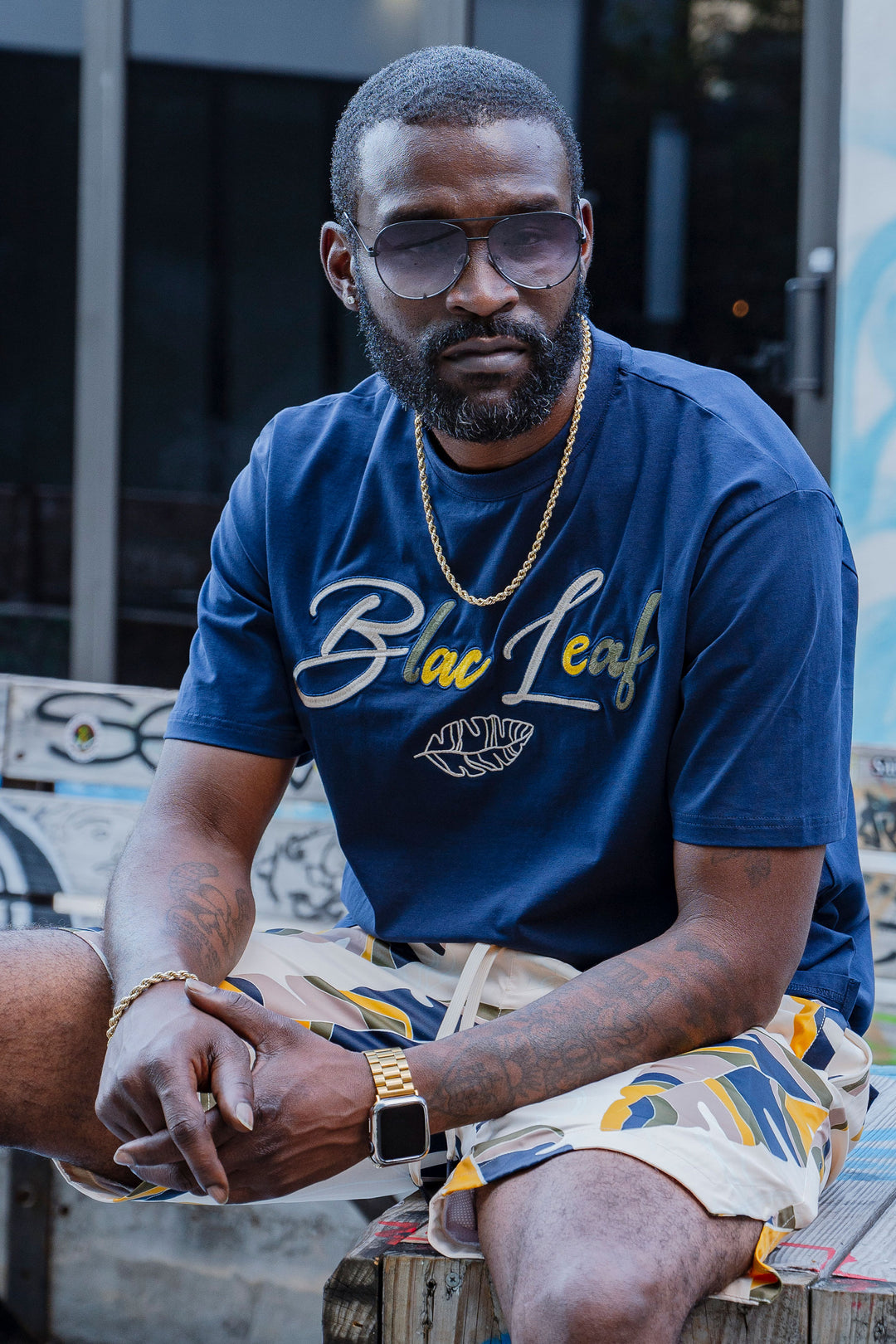 Signature Script Shirt, Shorts and Sneaker Combo