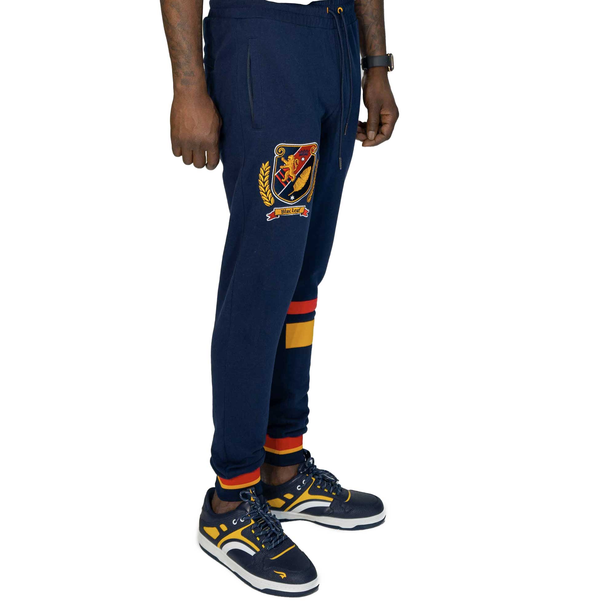 National Champs Patch Joggers Blac Leaf