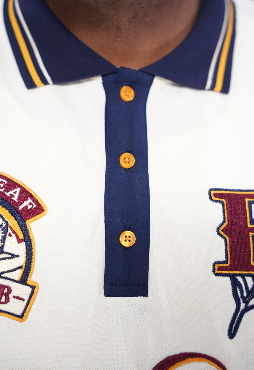 BL Elite Polo Shirt, Denim Jeans and Trucker Hat Bundle (Sneakers Not Included)