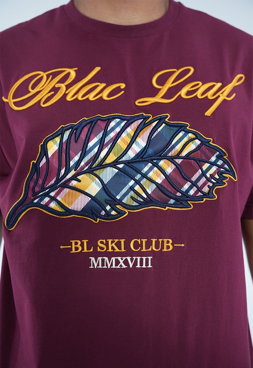 BL Plaid Leaf T-Shirt, Denim Jeans and Trucker Hat Bundle