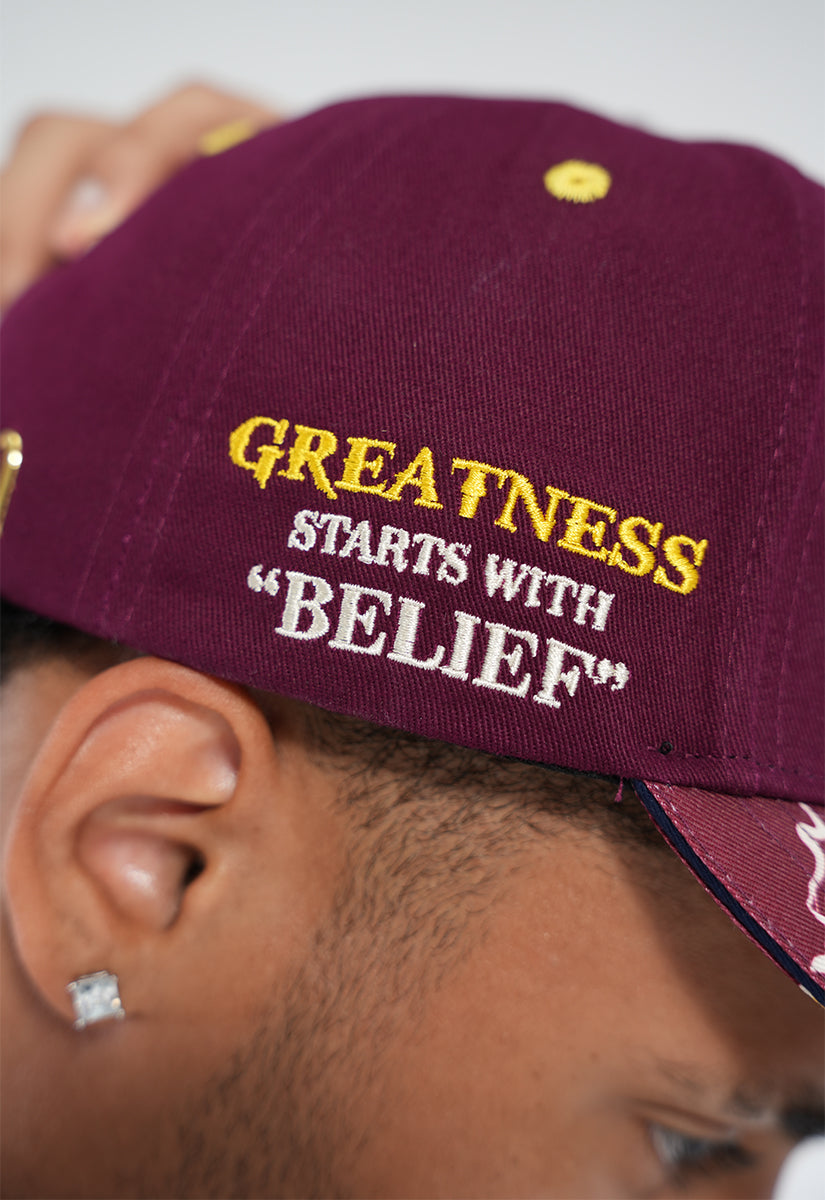 Greatness Plaid Strap Back Trucker Hat