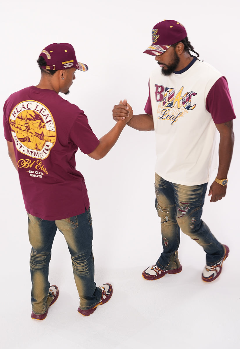 Plaid Patch Work Shirt, Denim Jeans and Trucker Hat Bundle