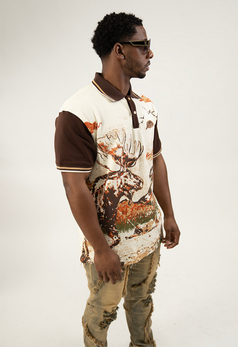 Path of Greatness Polo Shirt, Denim Jeans and Trucker Hat Bundle