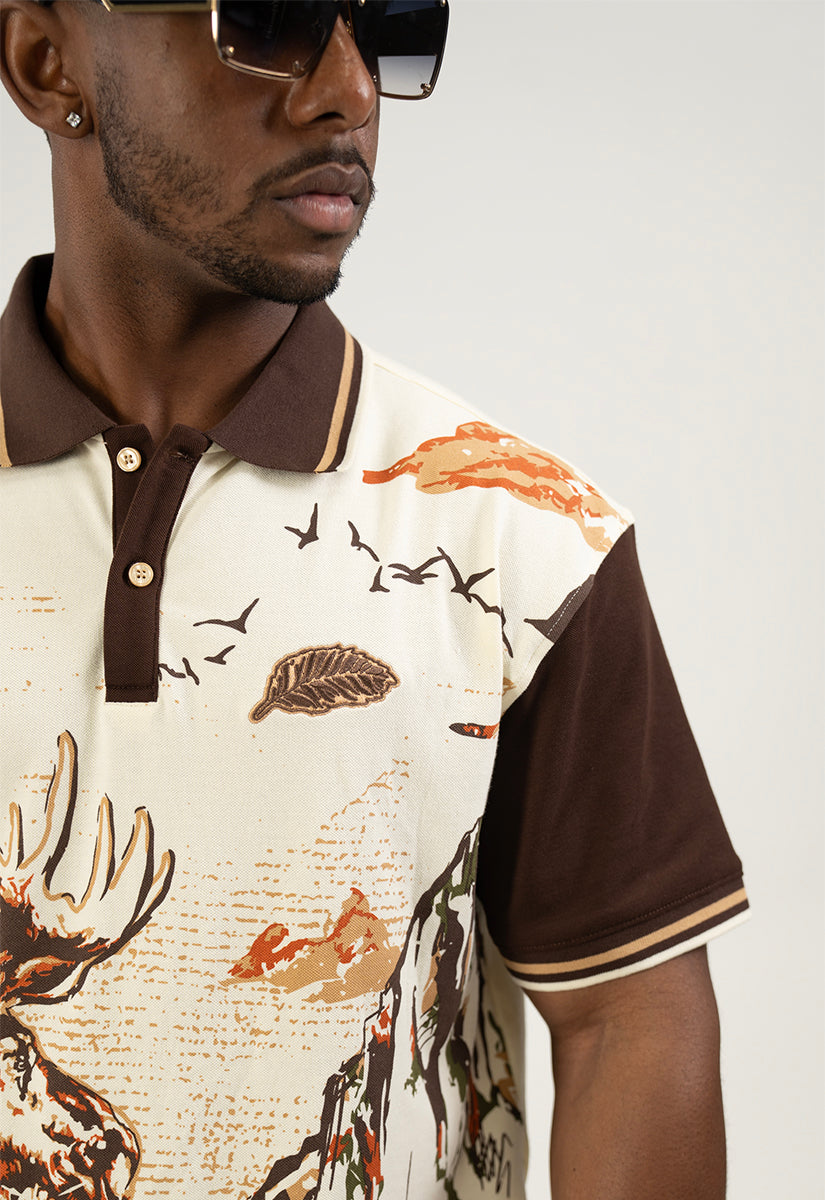 Path of Greatness Polo Shirt, Denim Jeans and Trucker Hat Bundle