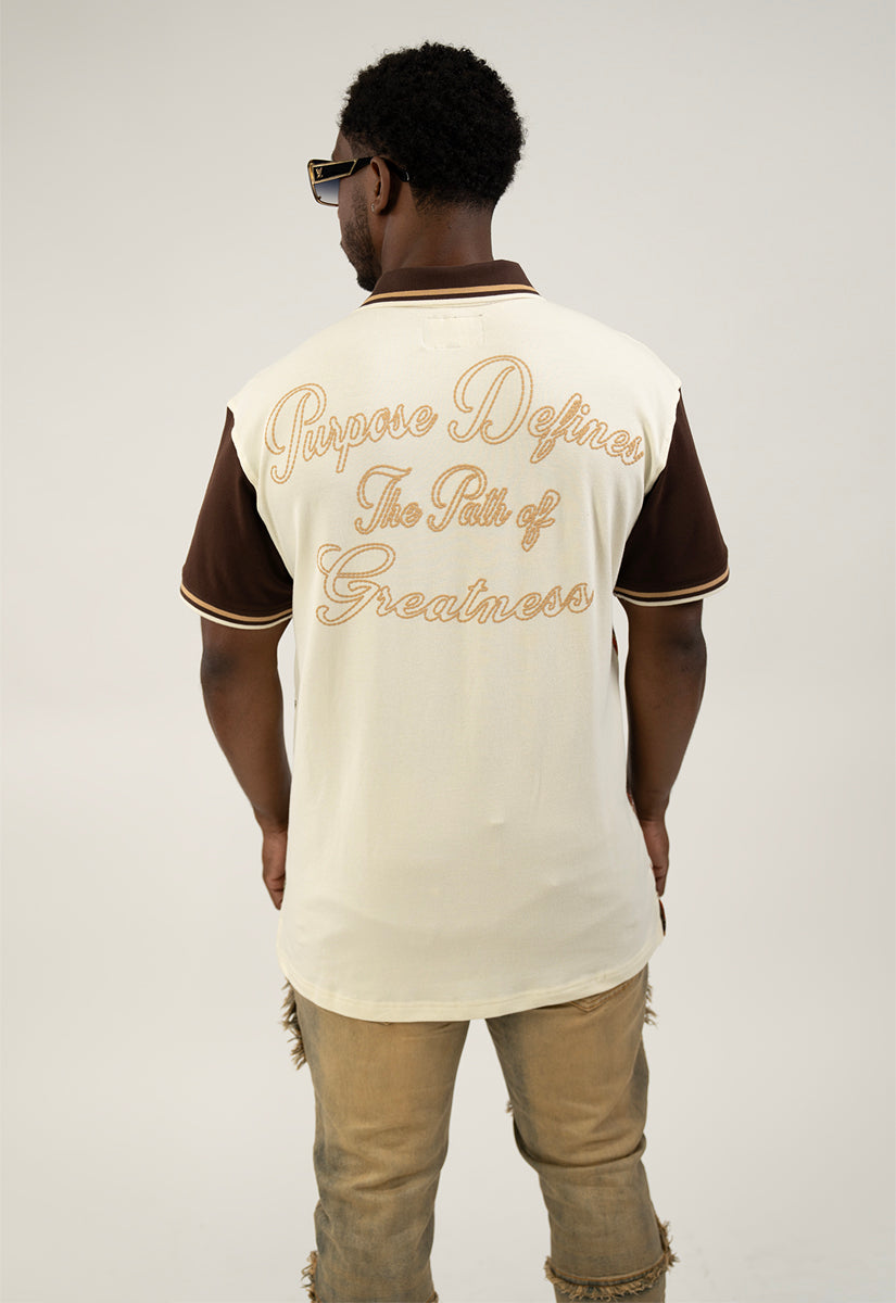 Path of Greatness Polo Shirt, Denim Jeans and Trucker Hat Bundle