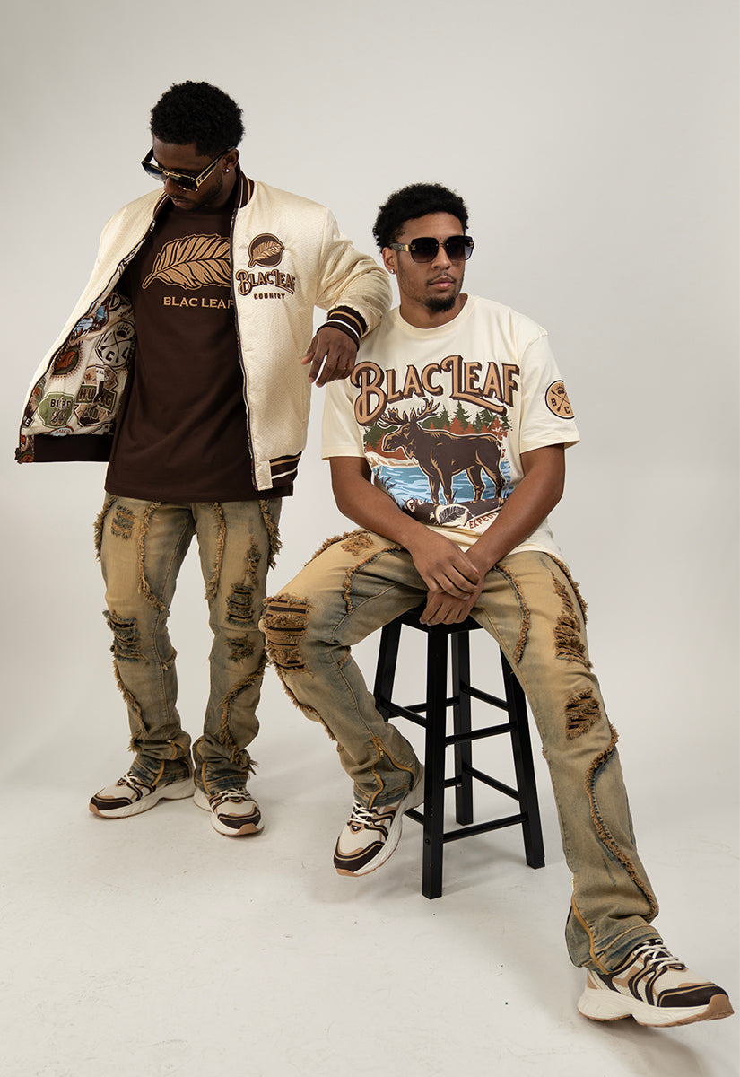 Wild Life Expedition T-Shirt, Denim Jeans and Beanie Bundle