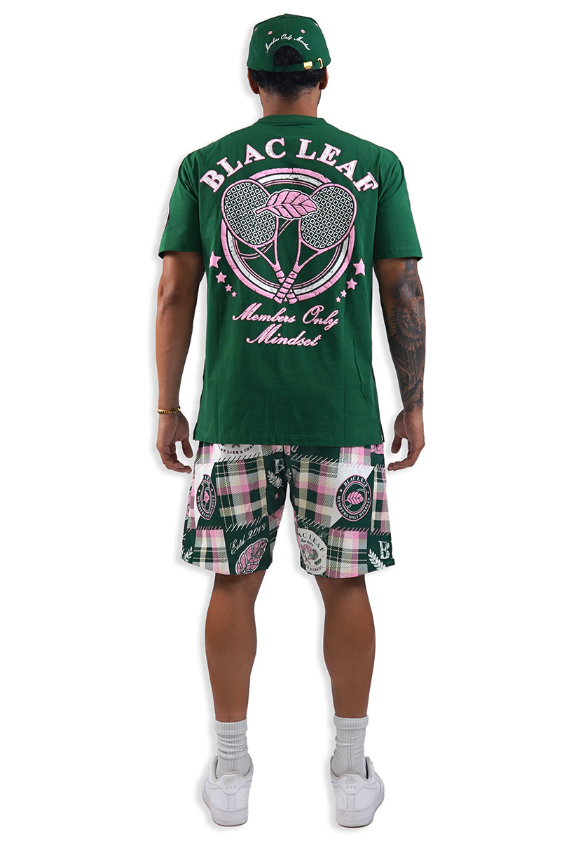 Members Only Mindset Green Shirt