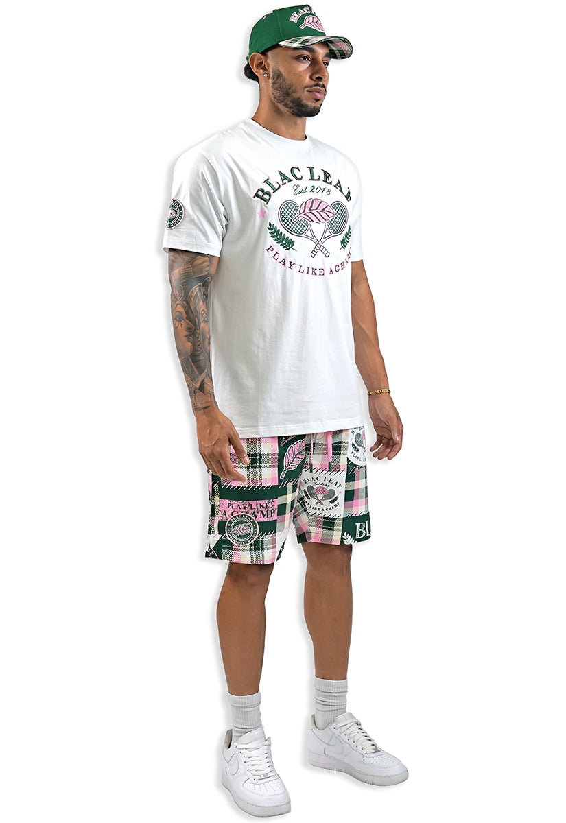Play Like A Champ White Shirt – Blac Leaf