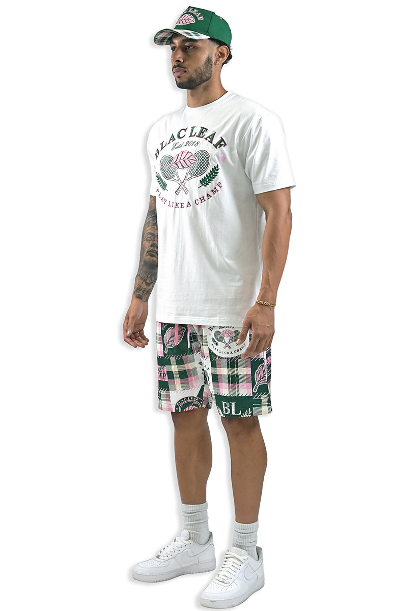 Play Like A Champ White Shirt – Blac Leaf