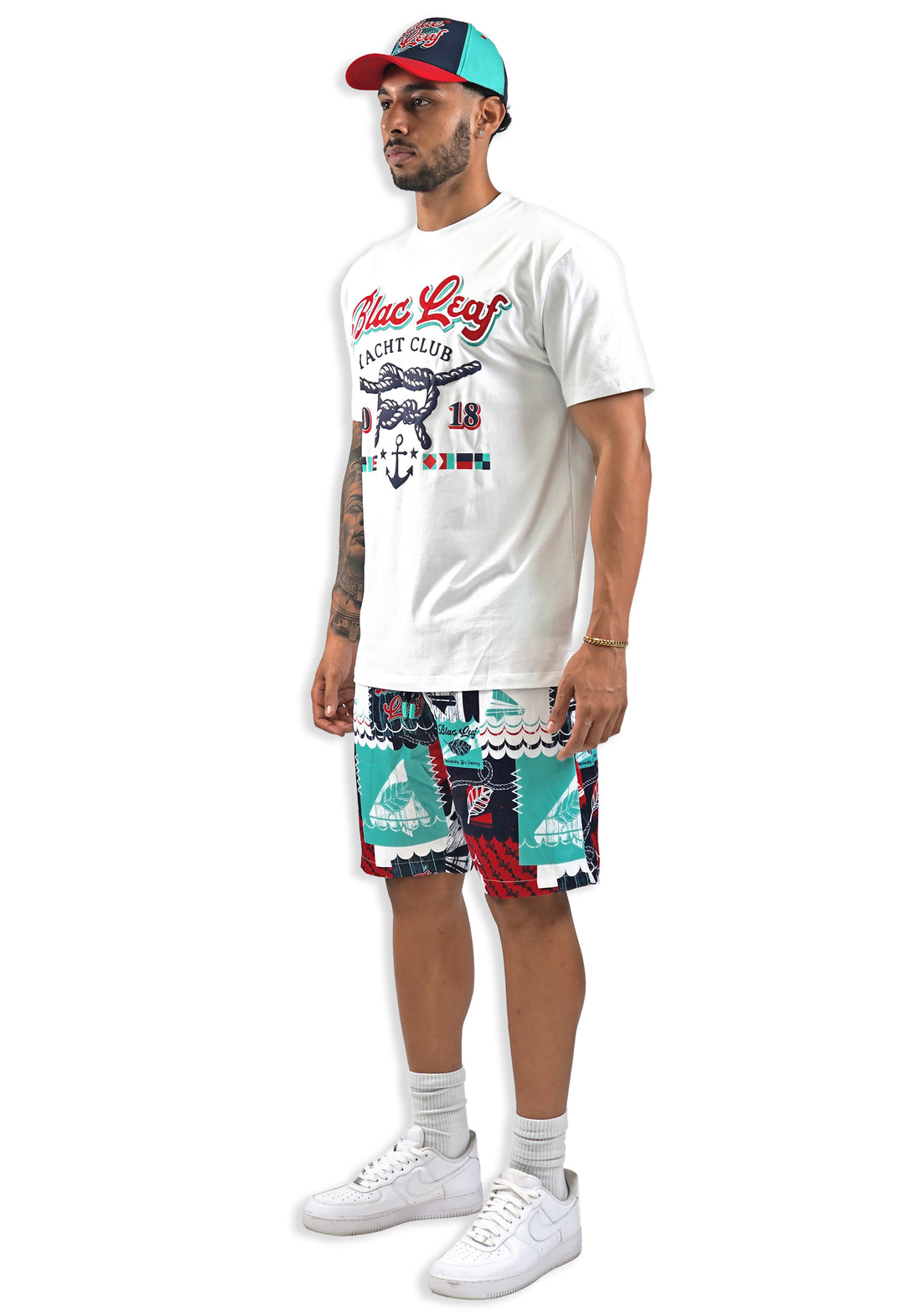 Catching The Wind Shirt, AOP Shorts and Dad Hat Bundle