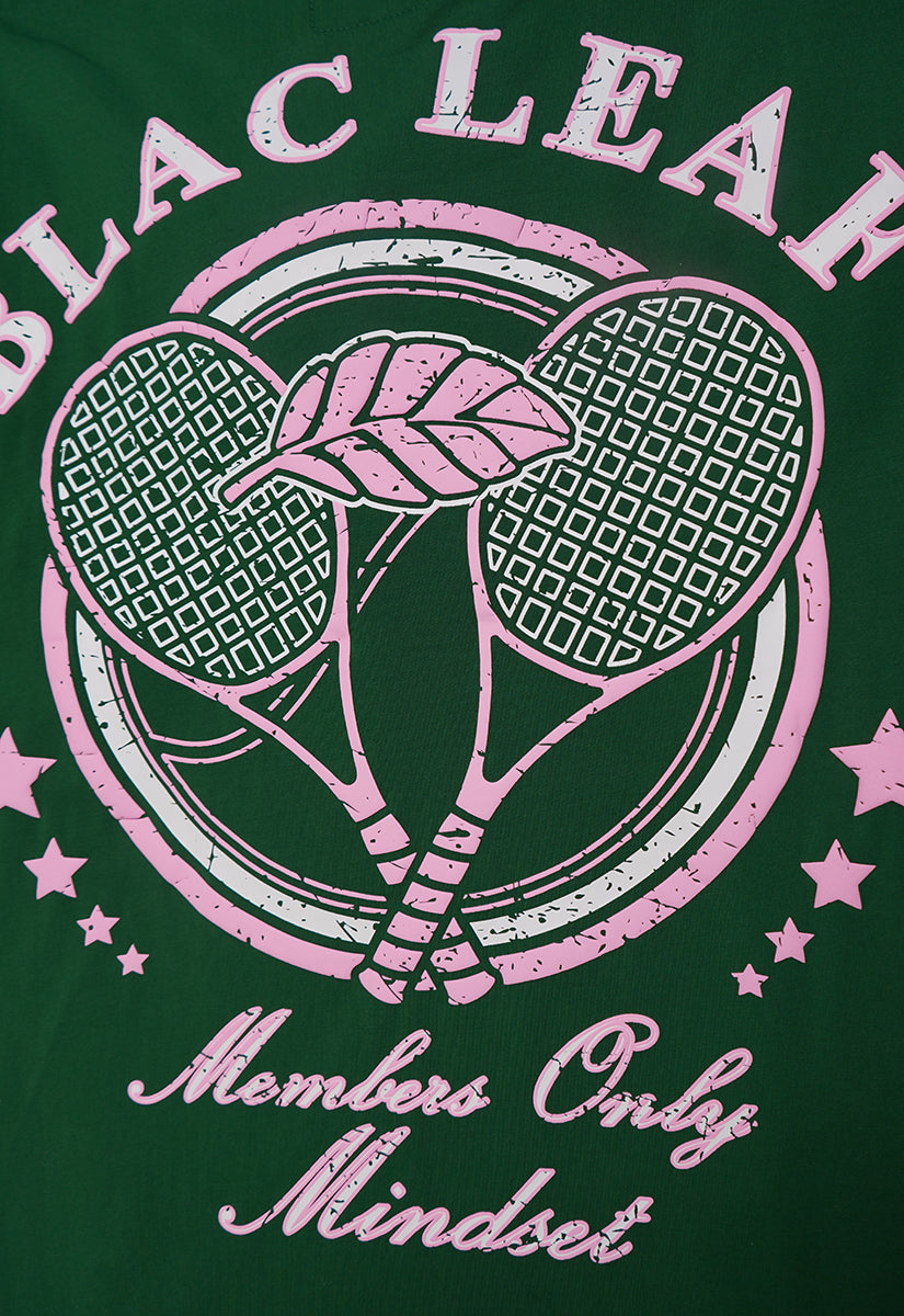 Members Only Mindset Green Shirt, AOP Shorts and Trucker Hat Bundle