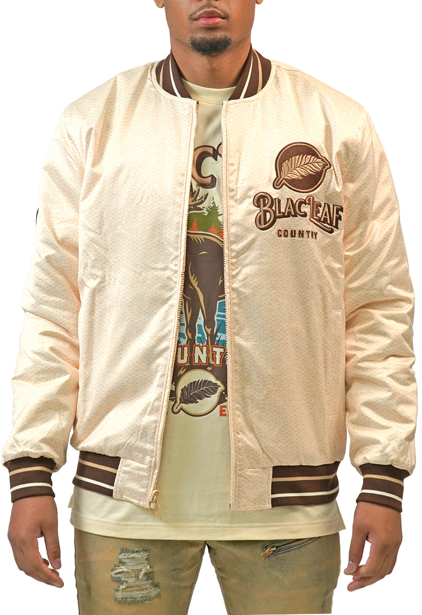 HUNTING CLUB REVERSIBLE BOMBER JACKET