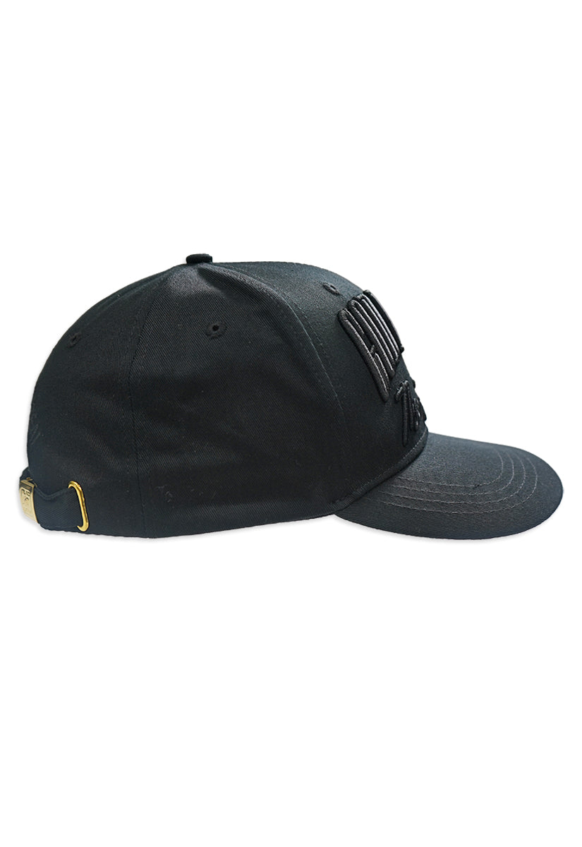 God Bless The Real Strapback Hat Black