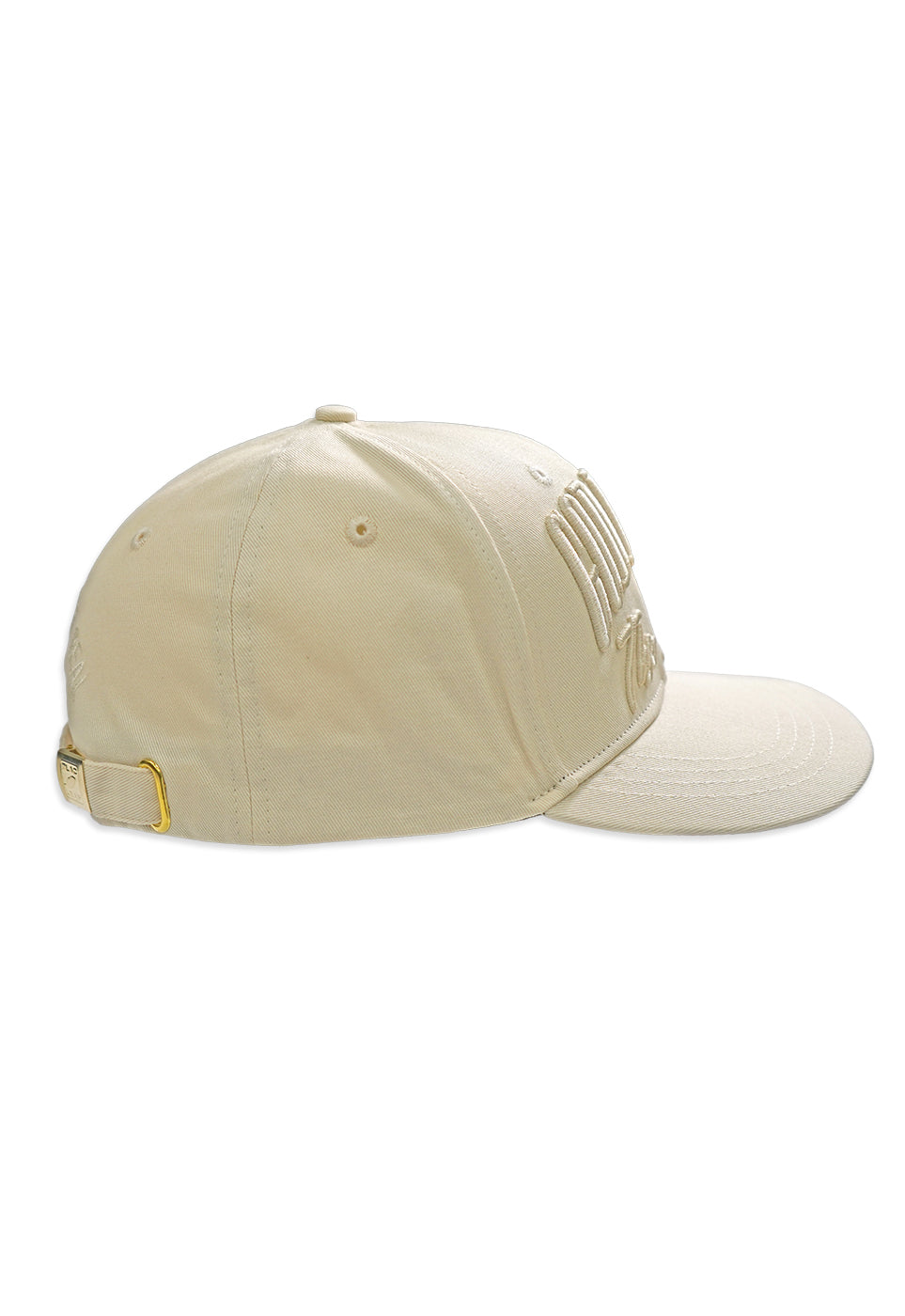 God Bless The Real Strapback Hat Cream