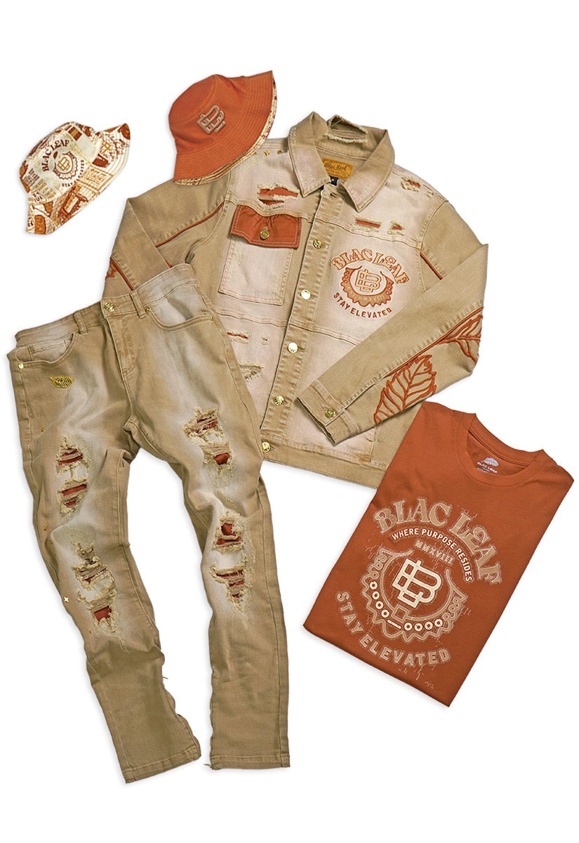 Copy of  Stay Elevated Denim Jacket and Denim Jeans Bundle