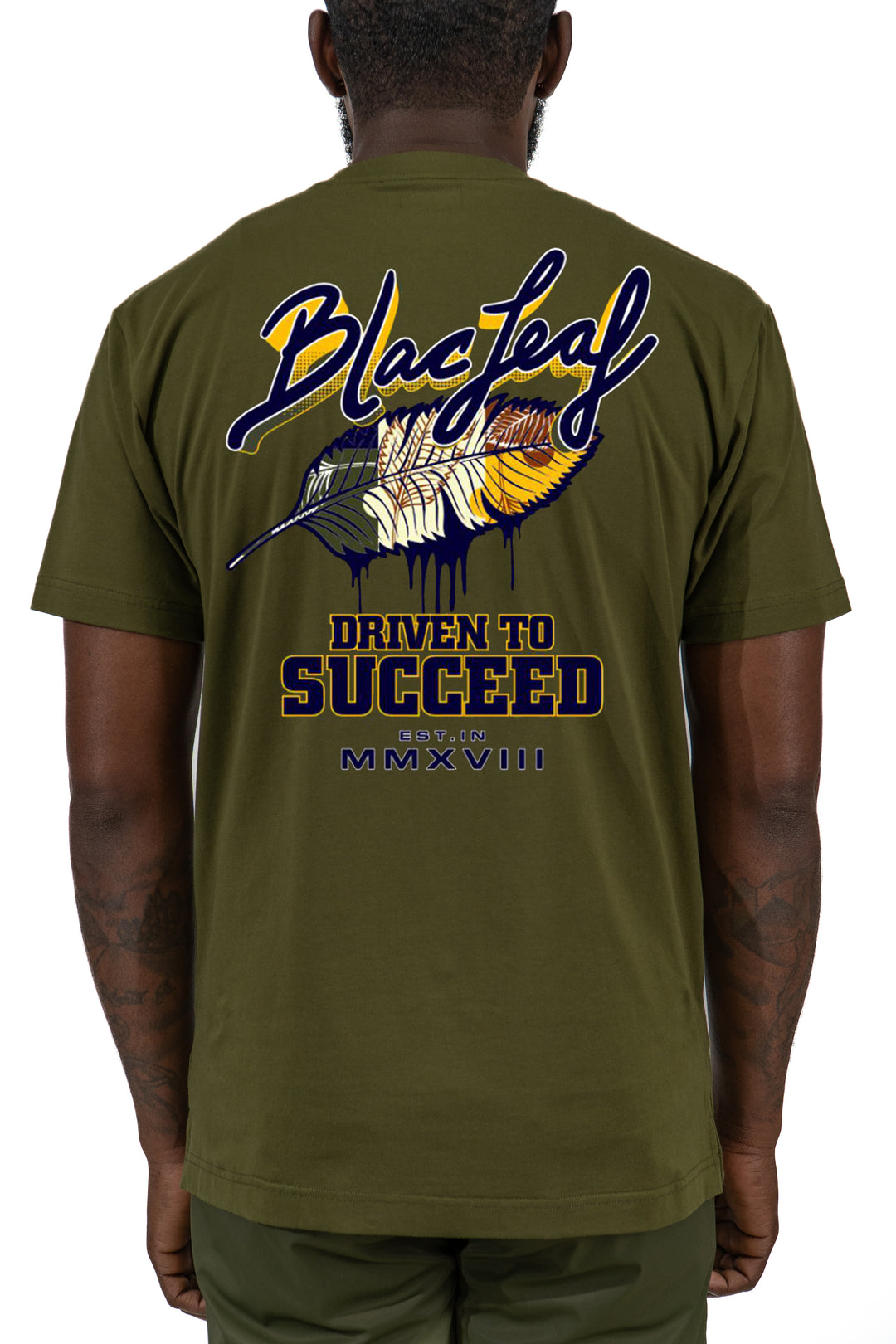 Driven To Succeed Olive Shirt