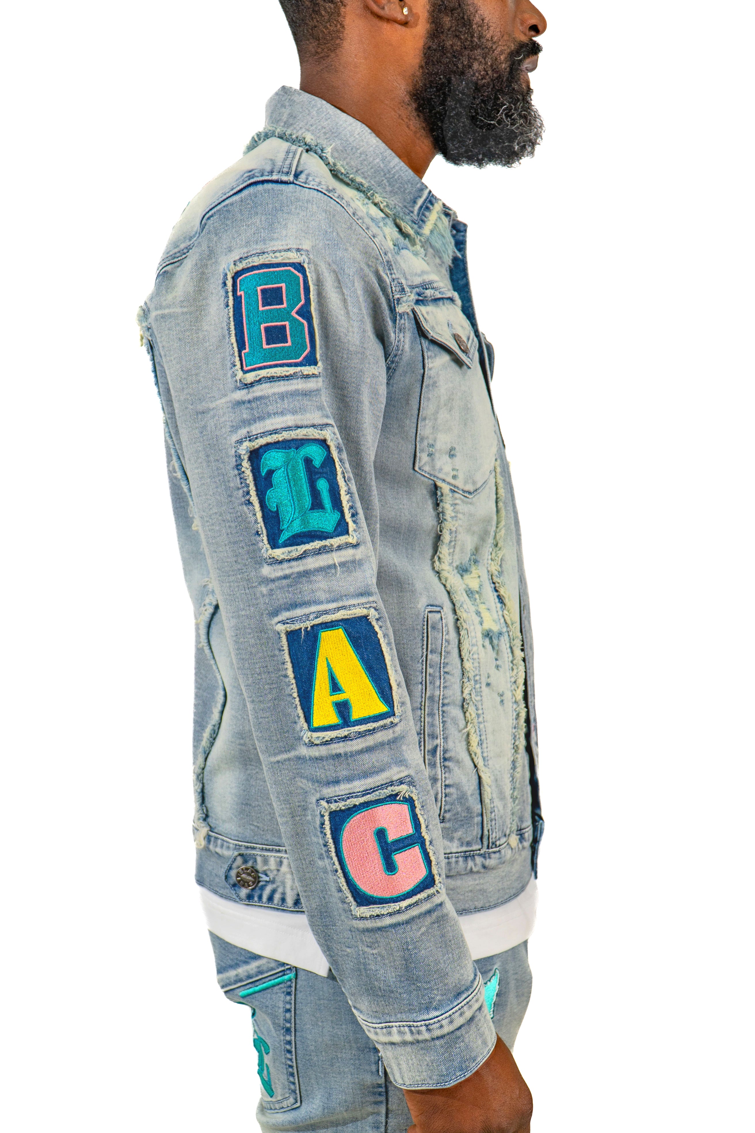 ジャケット・アウター CREST clothing Patchwork Shell Jacket Egar Jacket Mix Panthere - Alhambra | Women's Clothing