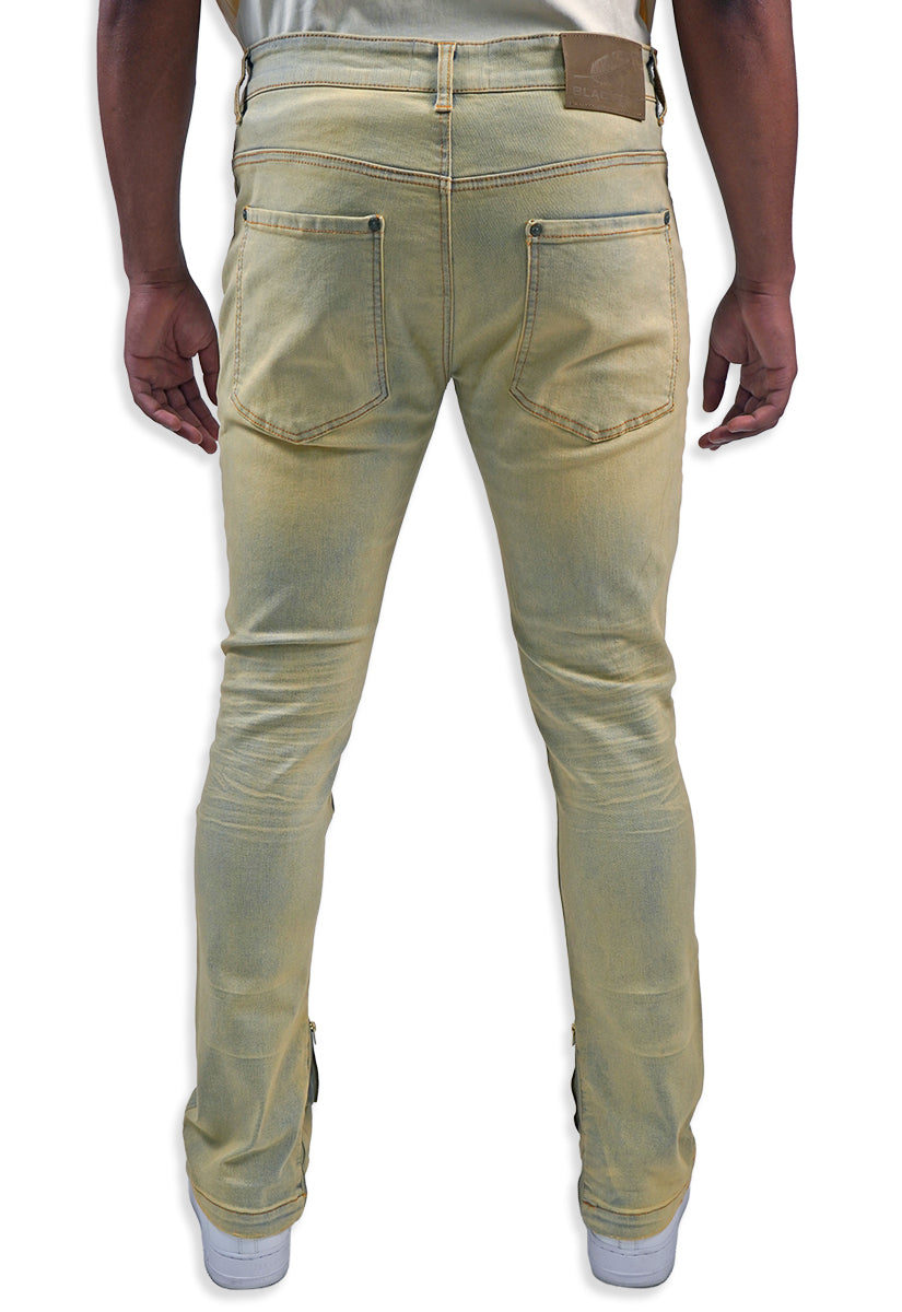Military Olive Denim Jeans