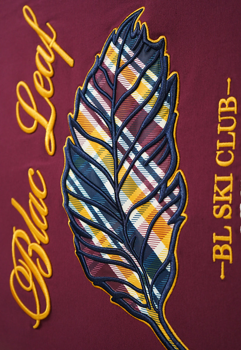 BL Plaid Leaf T-Shirt