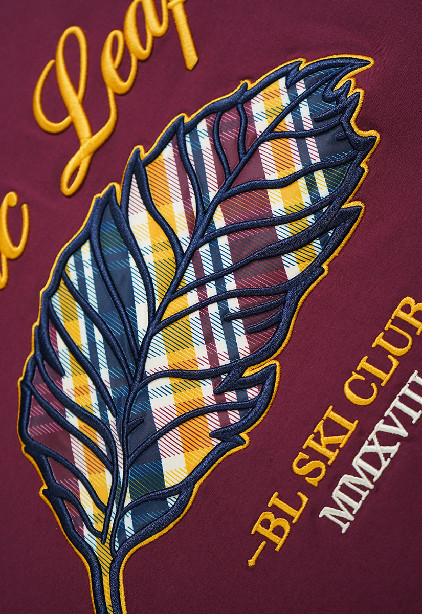 BL Plaid Leaf T-Shirt