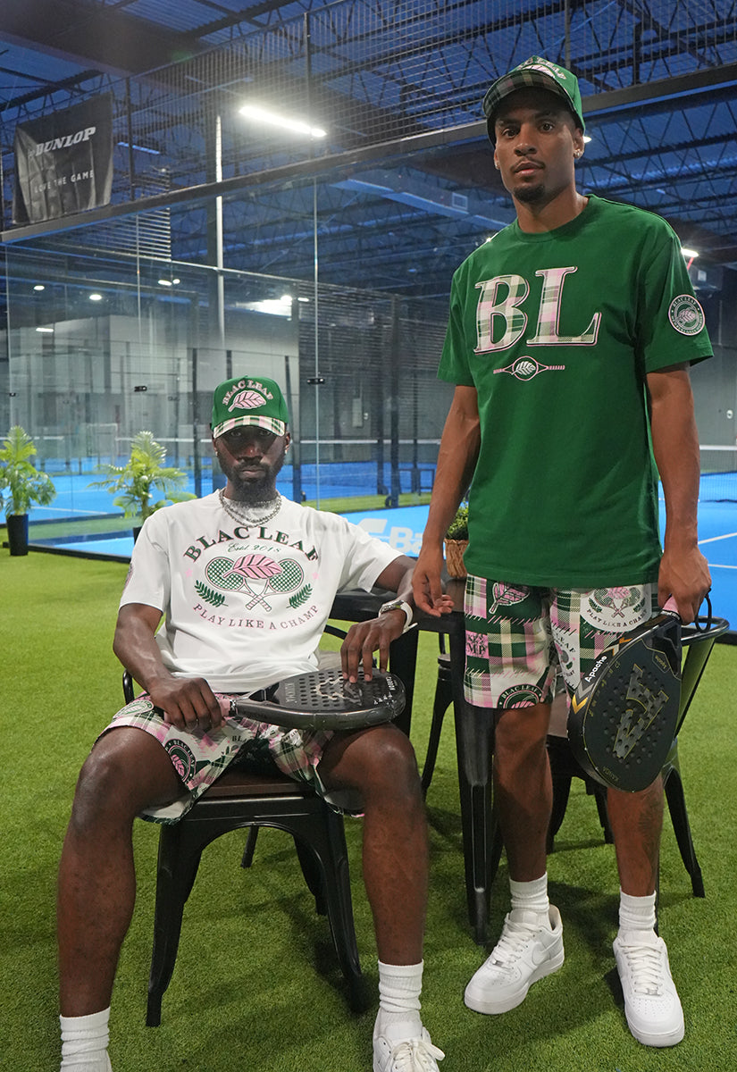 Members Only Mindset Green Shirt, AOP Shorts and Trucker Hat Bundle