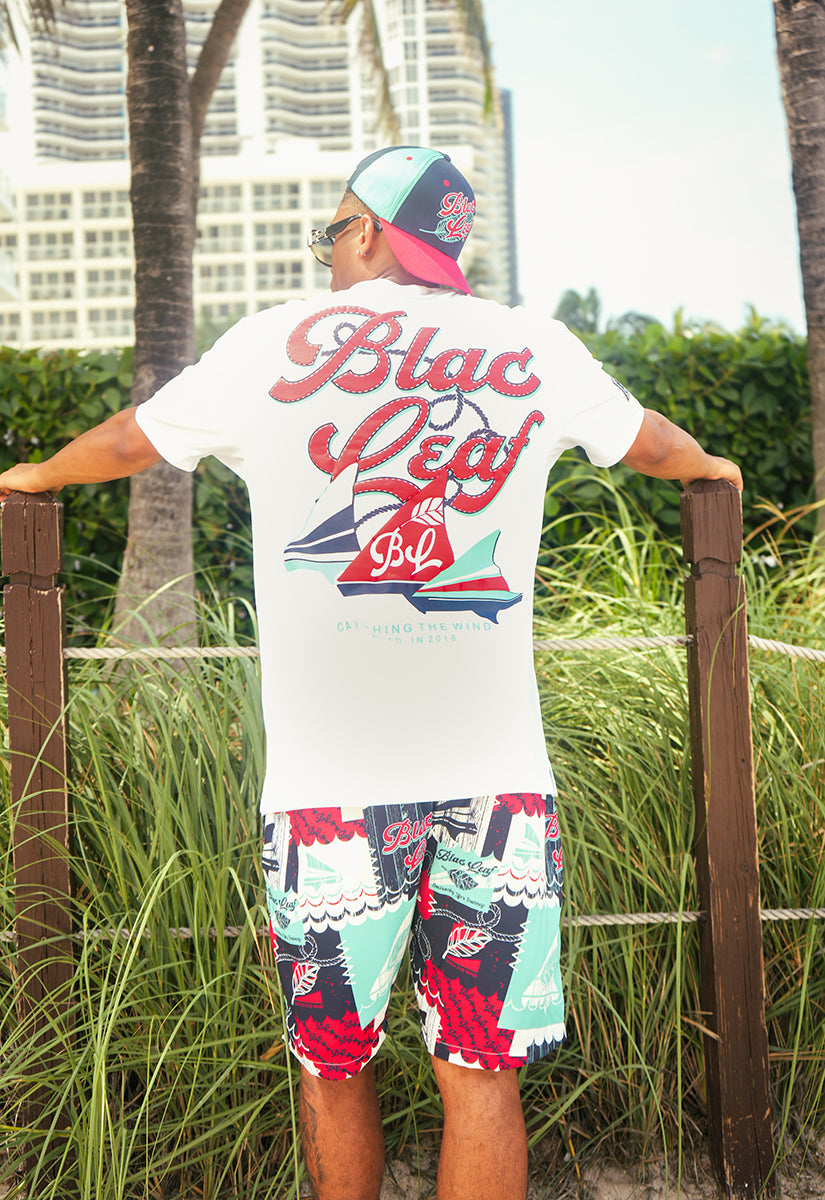 Catching The Wind Shirt, AOP Shorts and Dad Hat Bundle