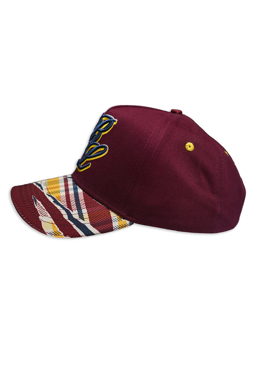 Greatness Plaid Strap Back Trucker Hat