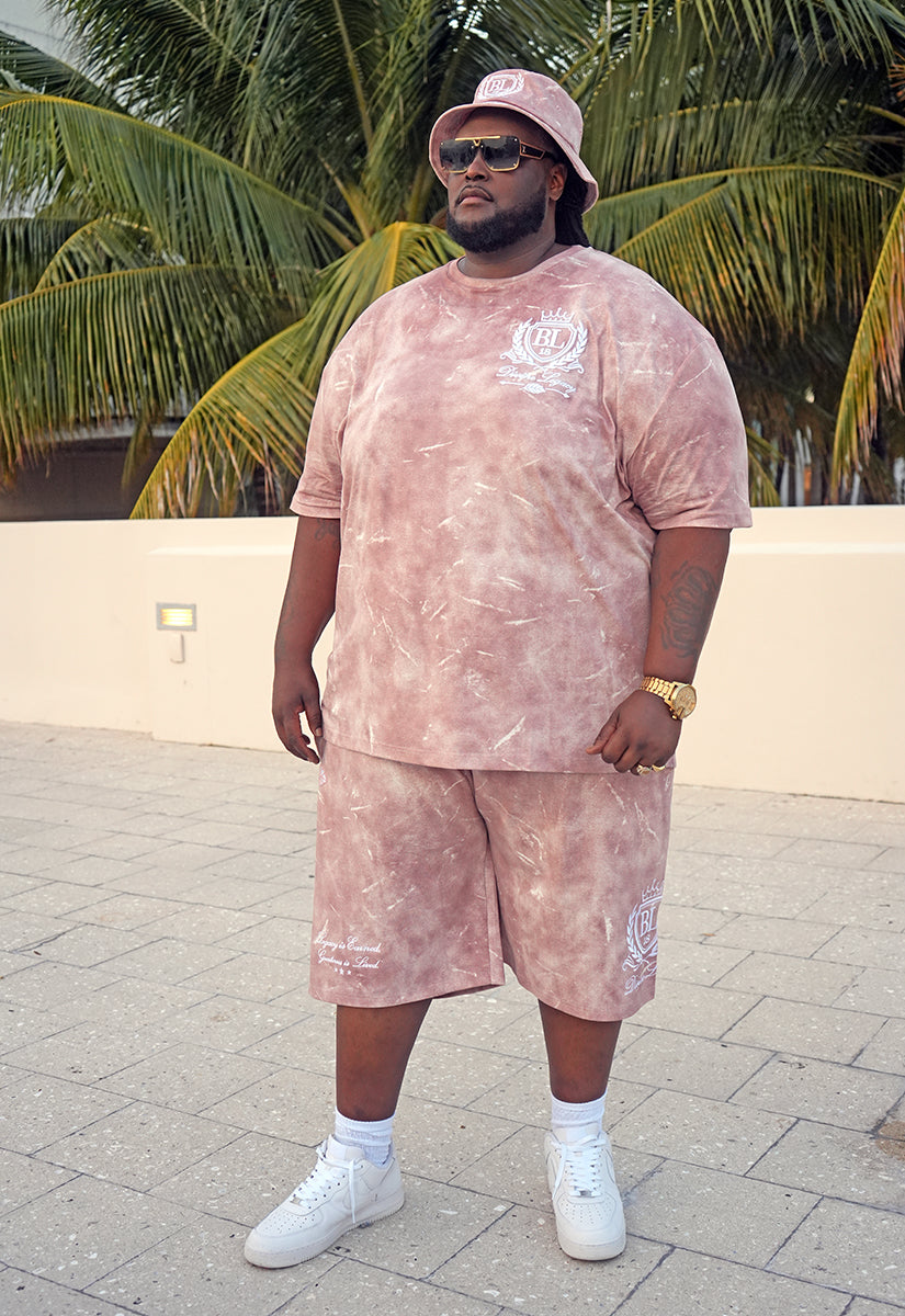 Divine Legacy Rust Shirt (Marble Rose Pink)