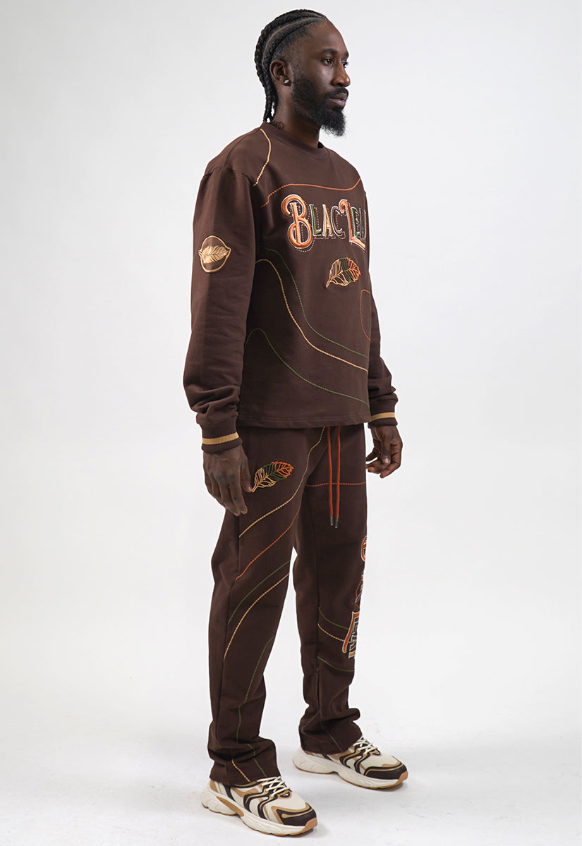 Built Different Crewneck, Sweat Pants, Beanie and Sneakers Bundle