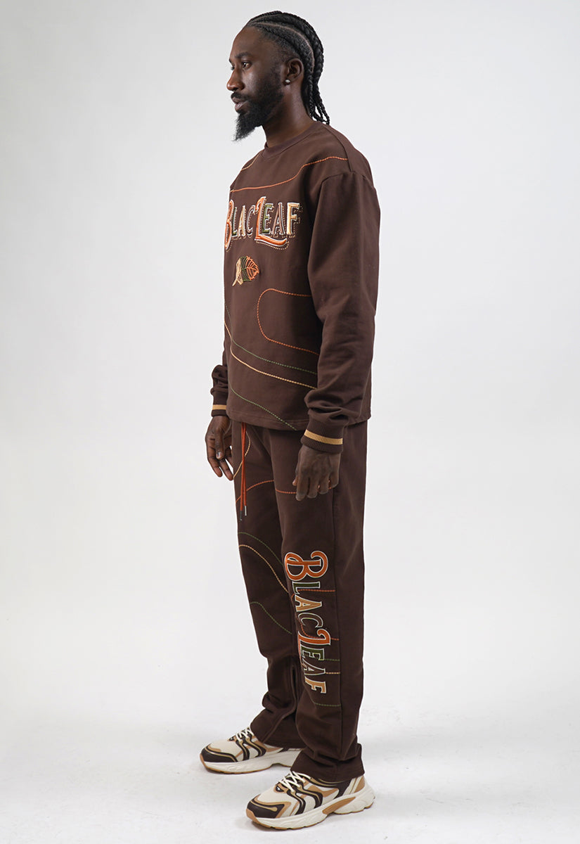 Built Different Crewneck, Sweat Pants, Beanie and Sneakers Bundle