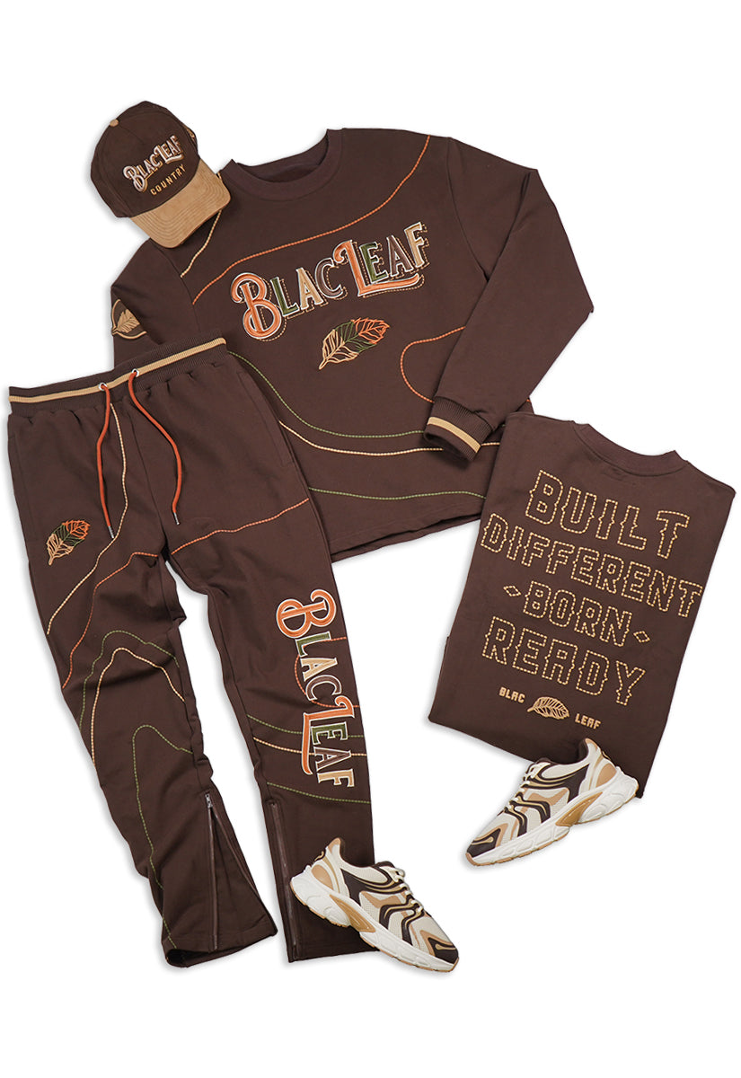 Built Different Crewneck, Sweat Pants, Trucker Hats and Sneakers Bundle