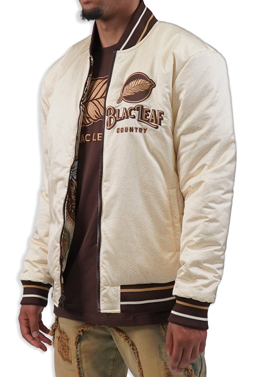 HUNTING CLUB REVERSIBLE BOMBER JACKET