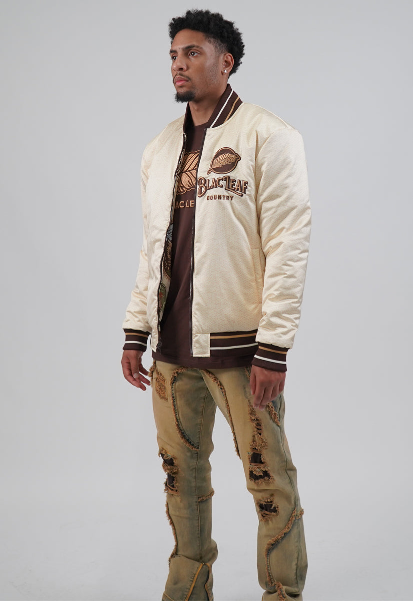 HUNTING CLUB REVERSIBLE BOMBER JACKET
