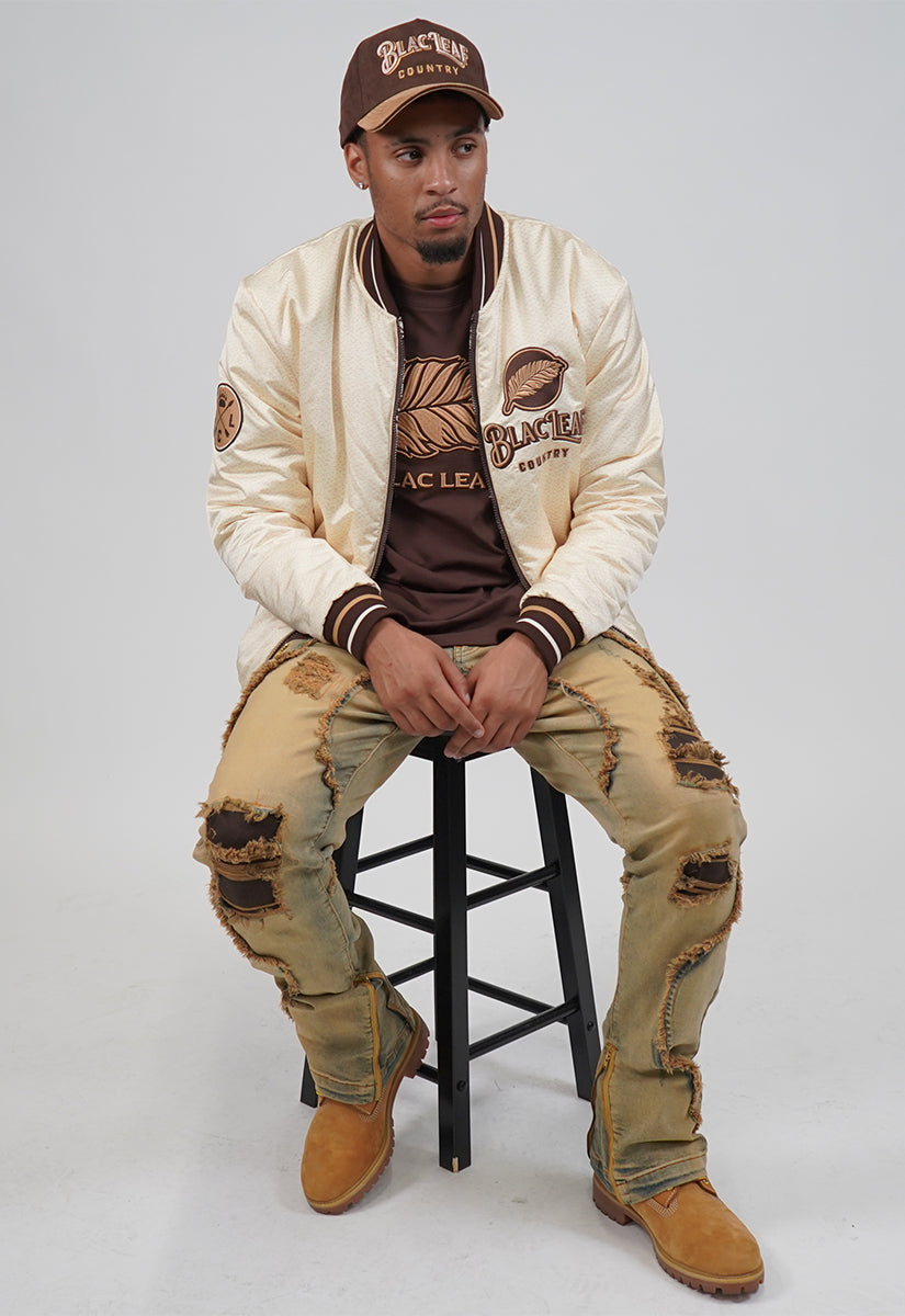 HUNTING CLUB REVERSIBLE BOMBER JACKET