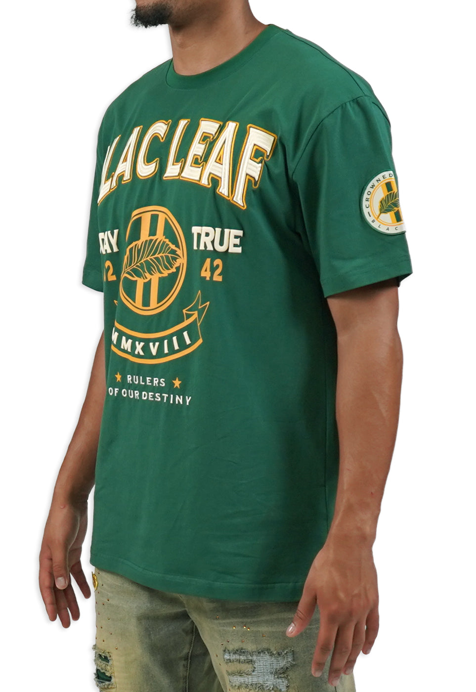 BLAC LEAF RULLERS T-SHIRT GREEN