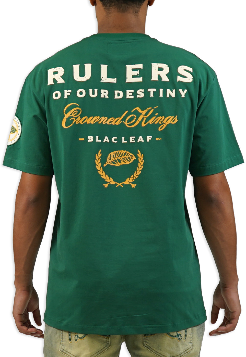 BLAC LEAF RULLERS T-SHIRT GREEN