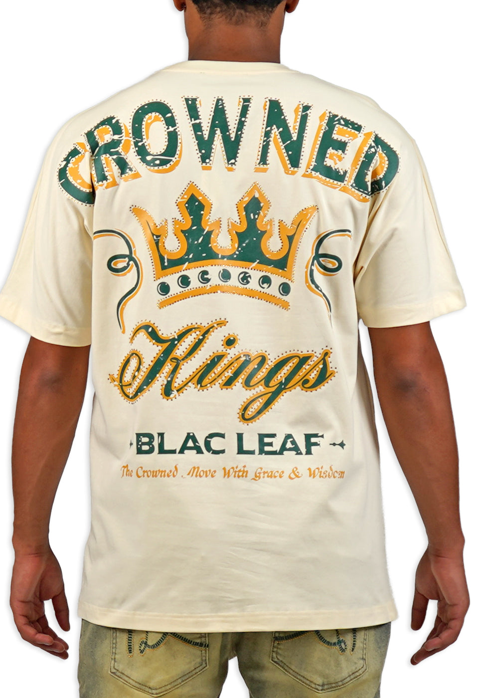 CROWNED KINGS T-SHIRT CREAM