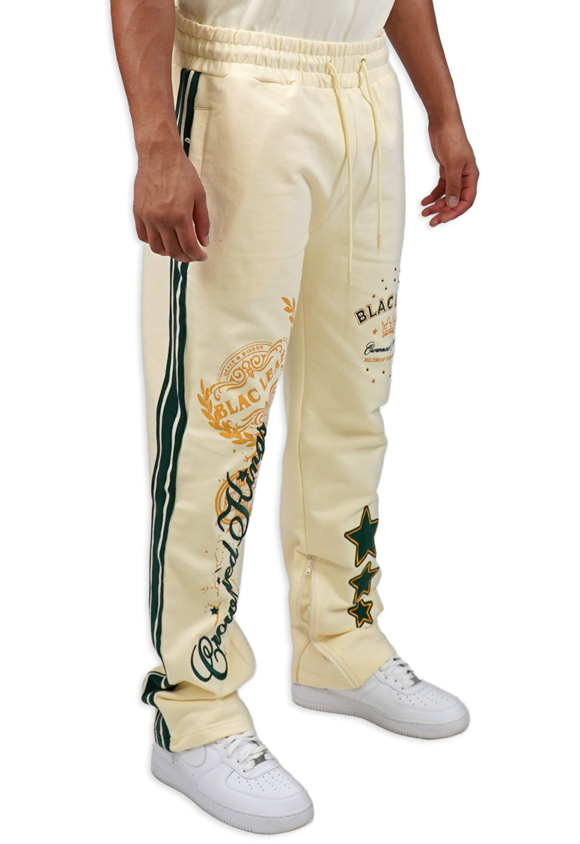 CROWNED KINGS JOGGER CREAM