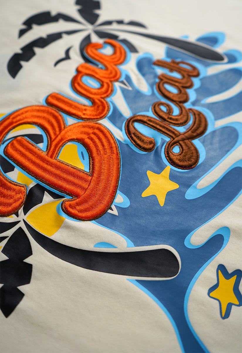 Life is Wonderful T-Shirt, AOP Shorts and Bucket Hat Bundle