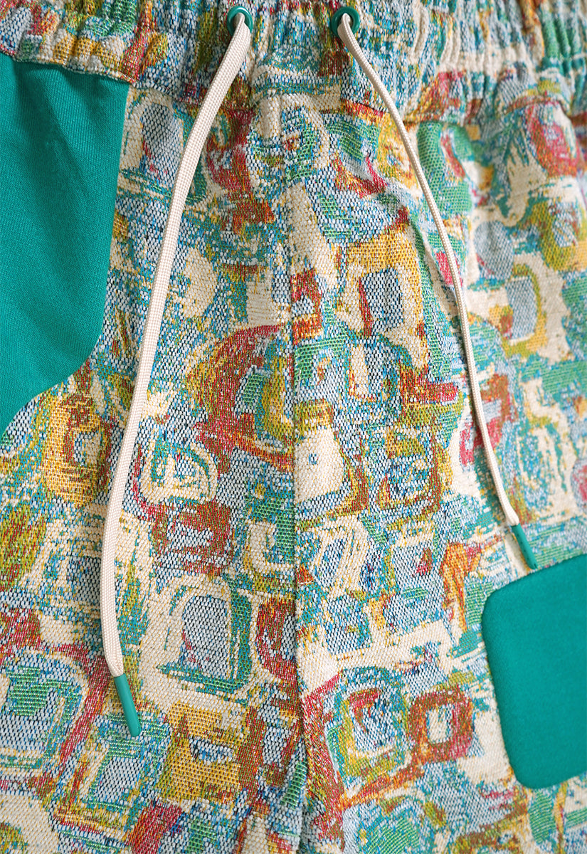 Crafted In Love T-Shirt, Tapestry Shorts and Trucker Hat Bundle