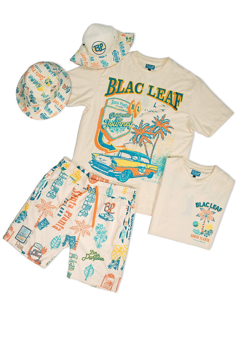 Celebrate The Journey Shirt, Life Shirt, AOP Shorts & Bucket Hat Bundle