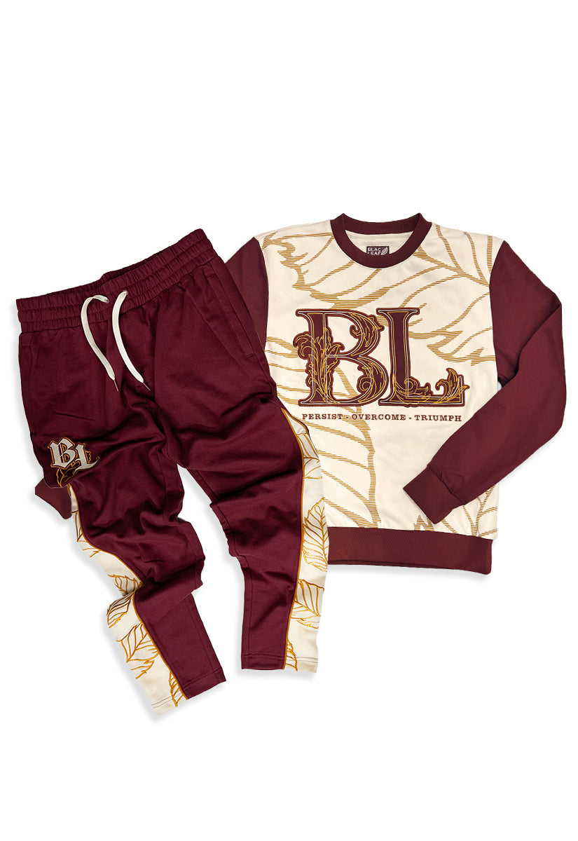 P.O.T. Crewneck Sweater, Jogger and Dad Hat Bundle