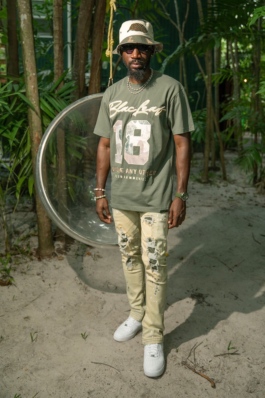 Purpose Above All Shirt, Denim Jeans and Trucker Hat Bundle